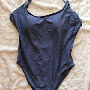 Summersalt Ribbed Voyager Blue Swimsuit